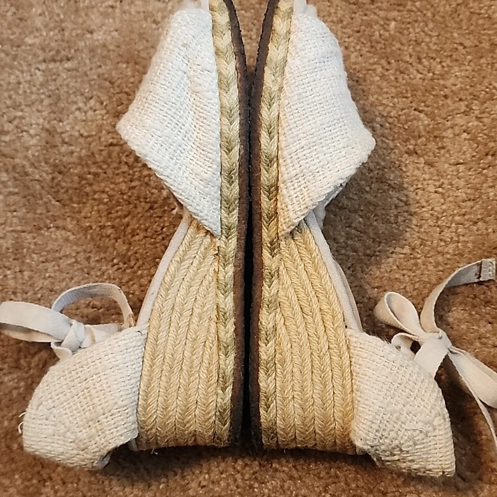 UGG Delmar Espadrilles Jute Wedge Sandals